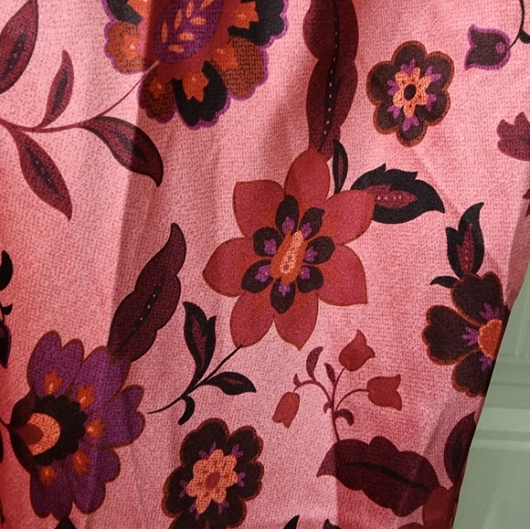 House of Harlow 1960 satin floral dress - Picture 7 of 12